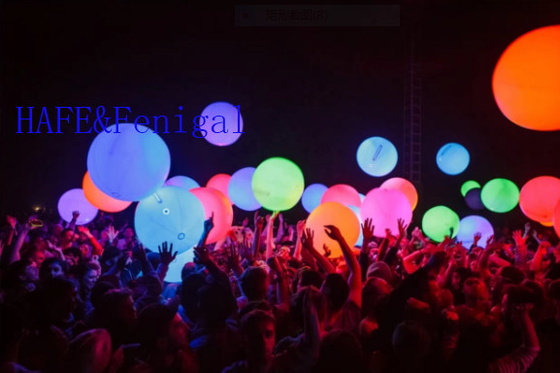 1m 2m Inflatable Crowd Bounce Spheres LED Light Ball For Sporting Events And Concerts