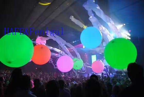 1m 2m Inflatable Crowd Bounce Spheres LED Light Ball For Sporting Events And Concerts