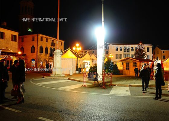 Inflatable Emergency Light Tower Column Industry Night Work  For Construction Equipment