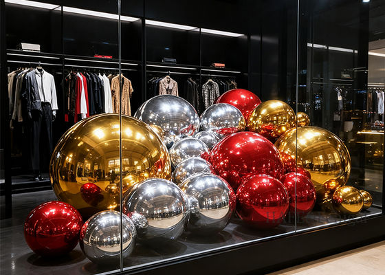 PVC Event Party Colorful Inflatable Mirror Balloons For Decoration