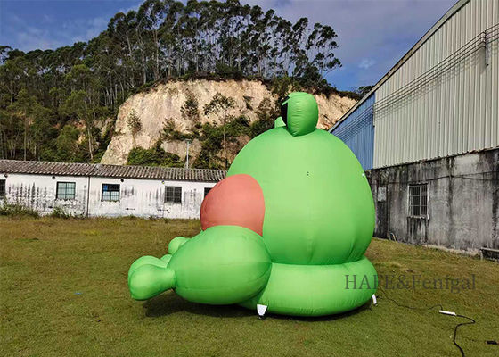 Customized Outdoor Giant Inflatable Frog Atmosphere Decoration And LED Lights