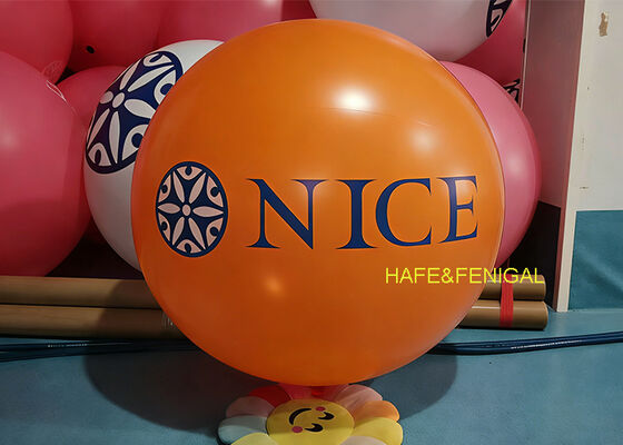 Interactive LED Inflatable Balls For Use In Crowds, Customizable With Logos