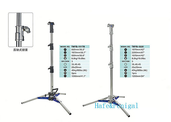 TMYB Series High-Stability Clamp-Lock Light Stand for Studio and Event Applications