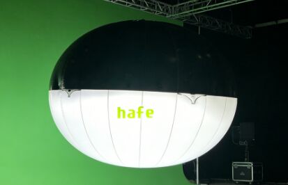 Ellipse LED Lighting Balloon – 2880W, Ø4.5m x H3.4m for Professional Film & TV Production