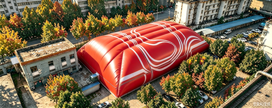 Inflatable Air Tent robust waterproof construction designed for quick deployment at outdoor events camping and trade shows