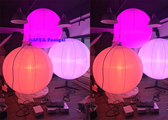 400W Inflatable LED Color RGBW Sphere Event Lighting Balloon Customized For Sale