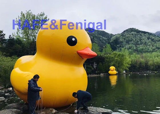 Pvc Dış Mekan Şişme Reklam Balonu Süslemeleri Özel 210T Polyester