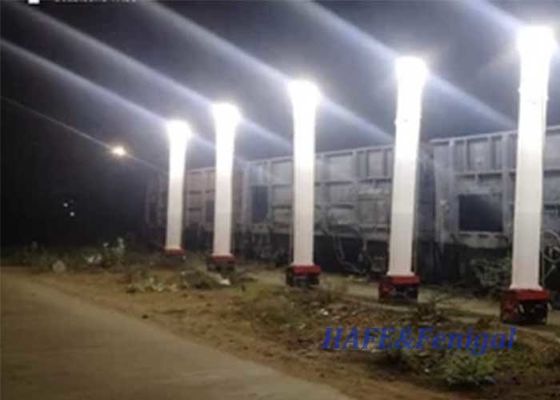 Durable and Weatherproof Inflatable Light Tower with 40,000-48,000 Lm Brightness for Outdoor Construction and Maintenance