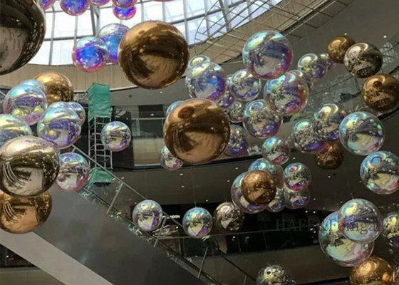 İki katmanlı PVC şişirme ayna balonları