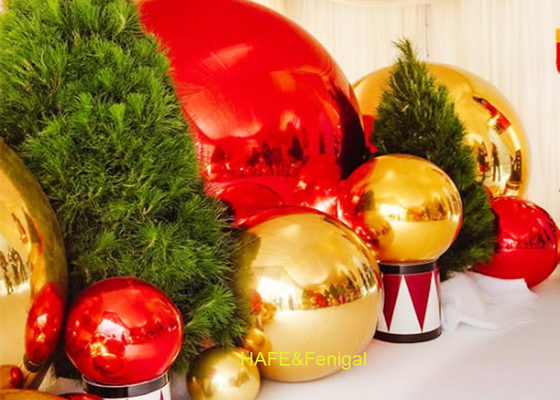 2 Katmanlı PVC Ayna Balon 0.4m-10m Noel Dekorasyonu İçin