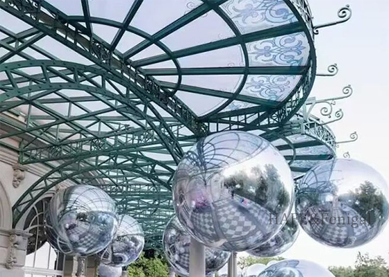 Noel Partisi Festivali Düğün Etkinliği Dekorasyonu Şişme Dev Aynalı Balon
