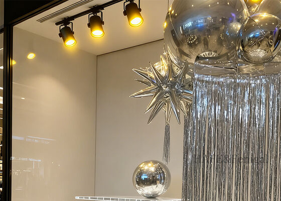 Inflatable Sparkling Balloons Decorative PVC Mirror Balloon