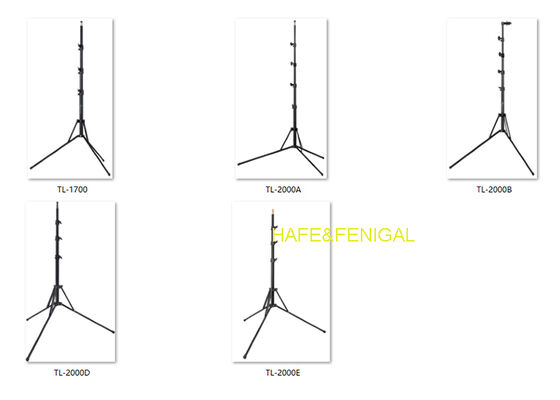 Aluminum Alloy Foldable Light Stand,2.5-4kg Capacity For Studio Or Outdoor Shooting