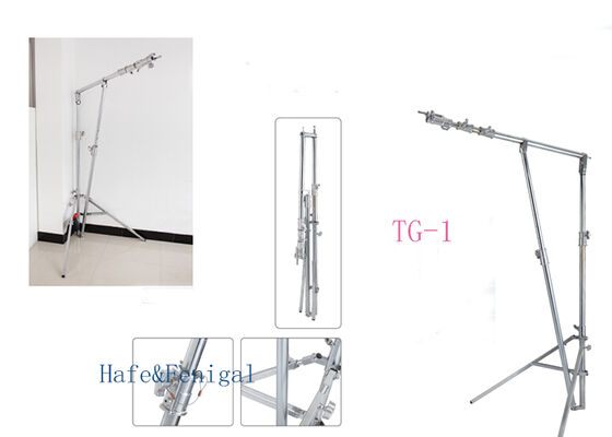 TG-1 & TG-2 Angled Boom Stands: Space-Saving Corner Solution for Studio Lighting