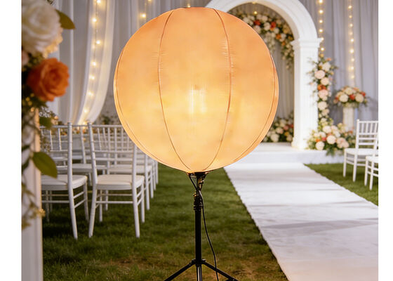 400W DMX Kontrolü Açık Hava Etkinlikleri için Özel Logo ile Şişelenmiş LED Işık Balonu