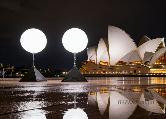 Pearl 200W LED Balon Işık, Yükseklik 0.9m - 1.6m Etkinlik Aydınlatması ve Dekorasyonu İçin Uygundur