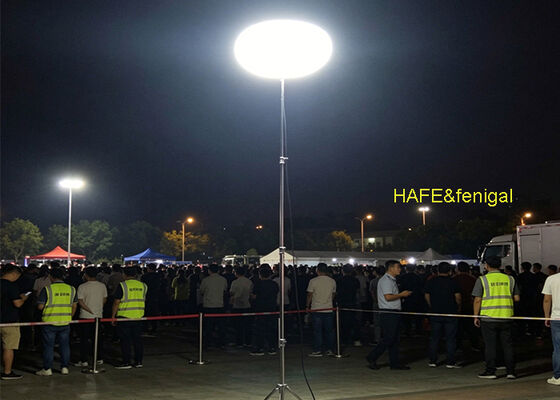Güneş LED1200DAP Balon Işığı: 1200W Yüksek Çıktı, 180.000 Lumen, Acil Kurtarma için DMX Kontrolü