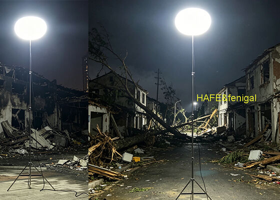 Güneş LED80DC AP Balon Işığı - 12.000 Lumen ve Sessiz Çalışma ile 80W LED Portatif Kurtarma Işığı