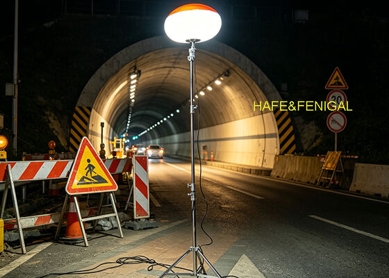 Sun LED400SP: Profesyonel saha kullanımı için AC/DC çift güç ve IP65 koruması ile 400W yüksek çıkışlı LED balon ışığı