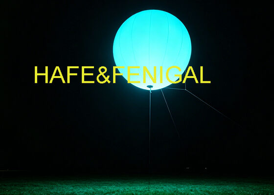 Ay EN 5.0m LED 1200W özelleştirilebilir logo ile şişelenen küresel balon ışığı