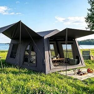 Quick Assembly Inflatable Air Tent with Weather Protection for Versatile Outdoor Use