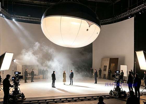 Film ve Büyük Ölçekli Etkinlikler İçin Yüksek CRI Performanslı 4800W Yüksek Çıkışlı Elips LED Balon Işık