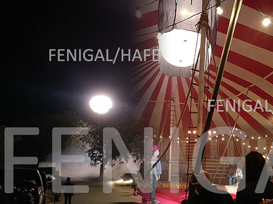 Specialized Inflatable 1000W LED Lighting Balloons In Entertainment Industry